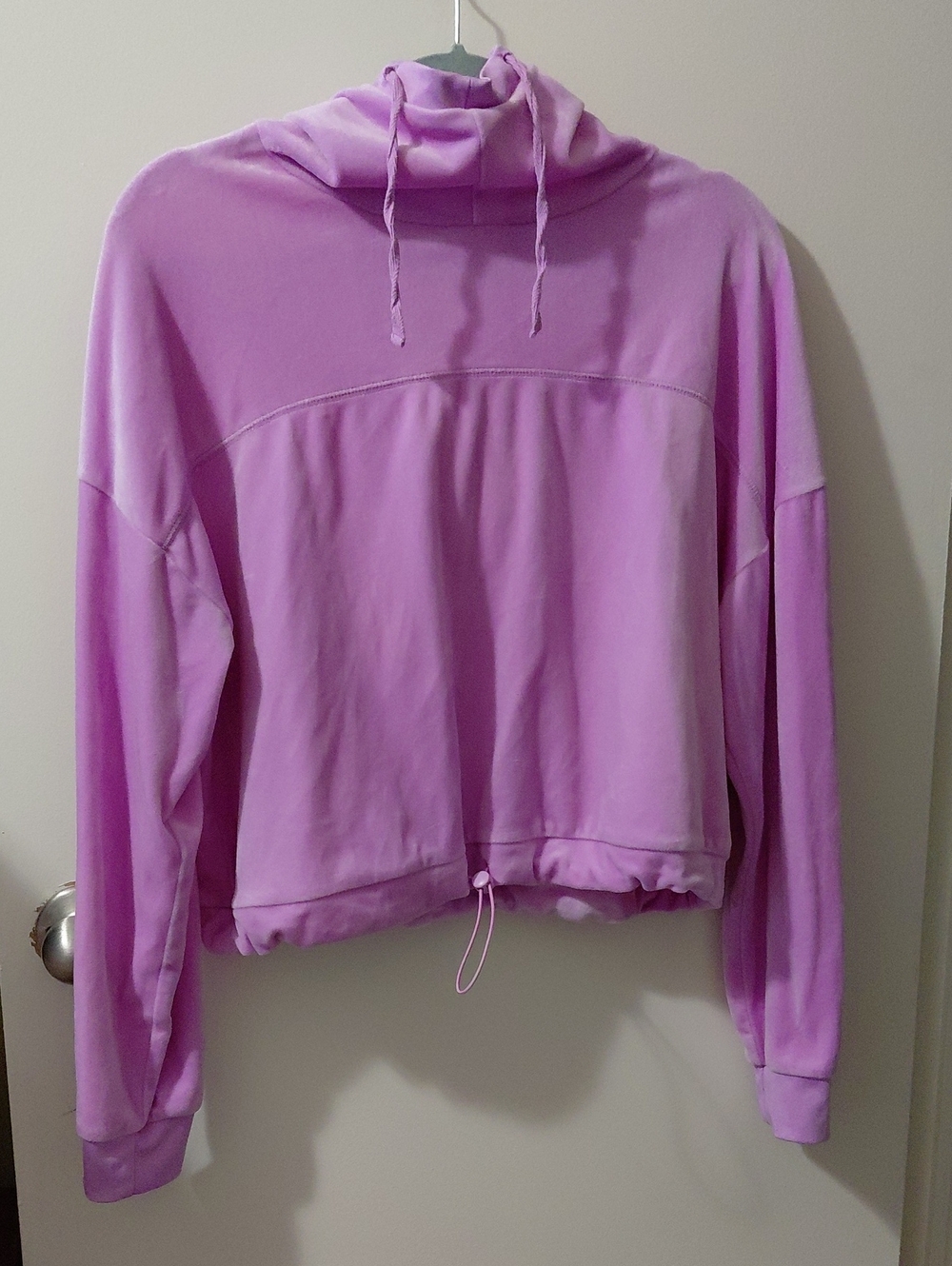 flirtitude Lavender Pullover Hooded Sweatshirt